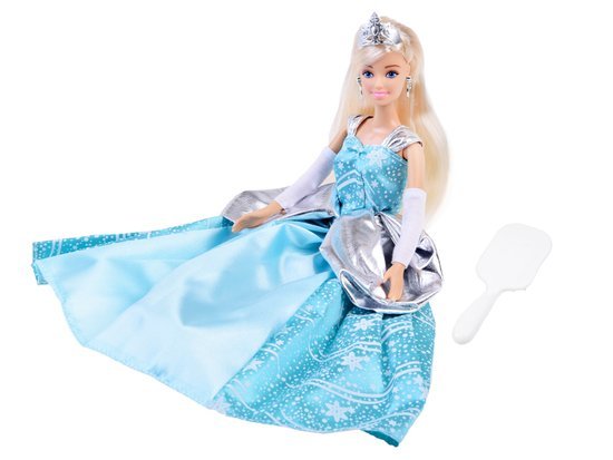 Anlily lalka księżniczka Elza w sukni  ZA2460