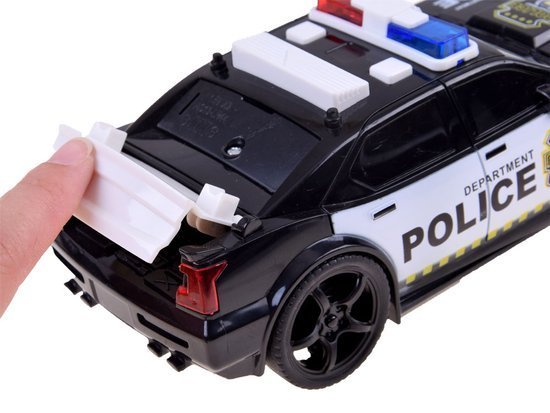 Autko Policja zabawka + dźwięk i światło ZA3219