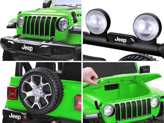 Autko na akumulator Jeep Wrangler Rubicon PA0223