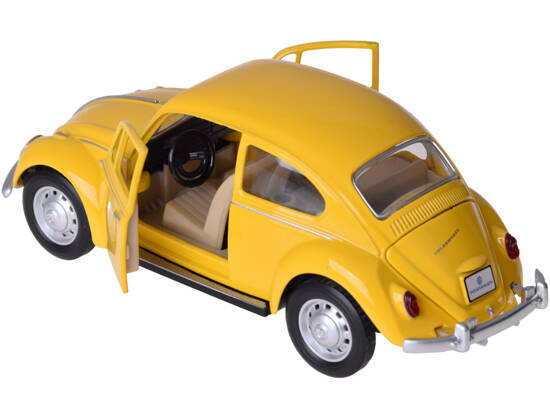 Auto kolekcjonerskie Volkswagen Classical Beetle 1967 1:36 metalowe auto światło dźwięk ZA5055