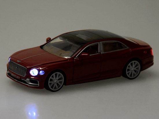 Auto metalowe Bentley Flying Spur Hybrid limuzyna dźwięk światła ZA5046