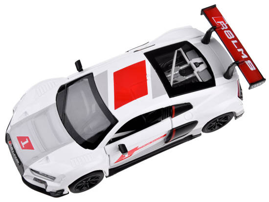 Auto metalowe model sportowe Audi R8 LMS skala 1:32 dźwięki światła ZA4609