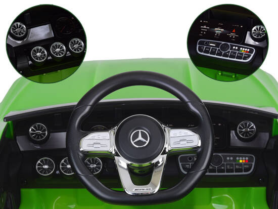 Auto na akumulator Mercedes AMG CLA 45s dla dziecka efekt bujania PA0307