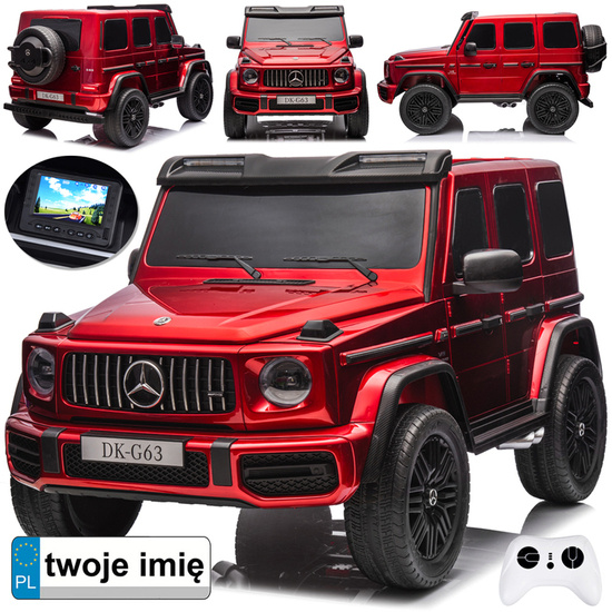 Auto na akumulator Mercedes G klasa 63 AMG 4x4 Panel Radio 2osoby PA0309