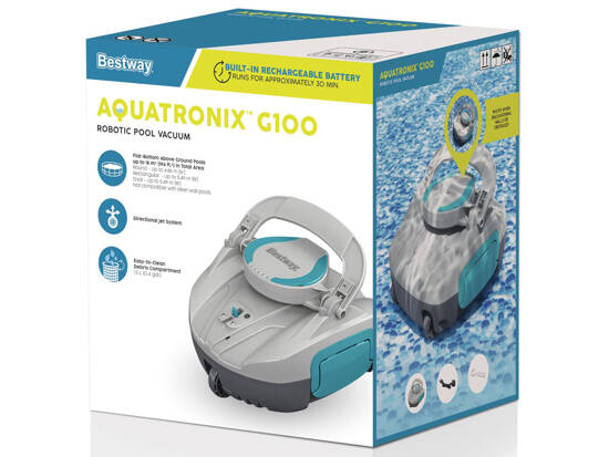 Bestway Automatyczny bezprzewodowy odkurzacz basenowy AquaTronix G100 58864