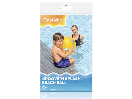 Bestway Dmuchana piłka plażowa KWIATUSZKI 51cm 31036