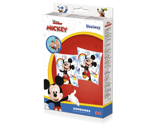 Bestway Dmuchane rękawki do pływania Disney Junior Myszka Mickey 91002