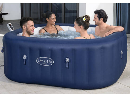 Bestway Lay-Z-Spa HAWAII hydromasaż wbudowana pompa WiFi aplikacja 6001H