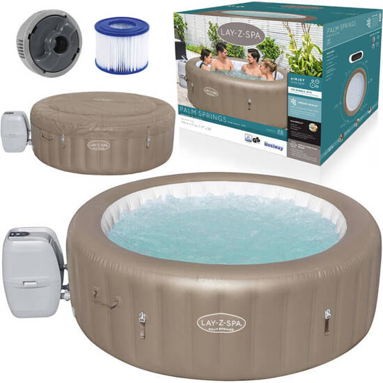 Bestway Lay-Z-Spa Palm Springs 4-6os 196 cm hydromasaż 140 dysz 60017