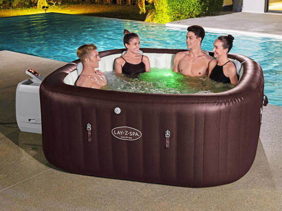 Bestway Lay-z-Spa Maldives Pro7 2025 jacuzzi WiFi aplikacja LED 5-7os6001U