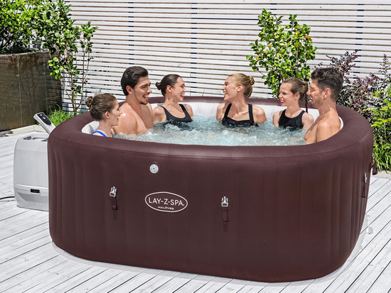 Bestway Lay-z-Spa Maldives Pro7 2025 jacuzzi WiFi aplikacja LED 5-7os6001U