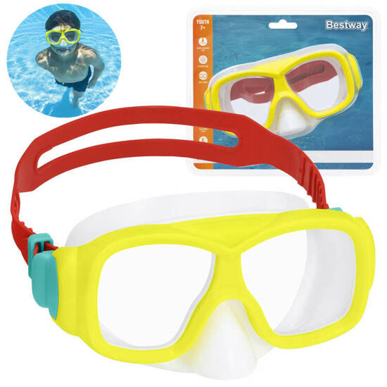 Bestway Okulary Maska do pływania i snurkowania AQUANAUT 22039