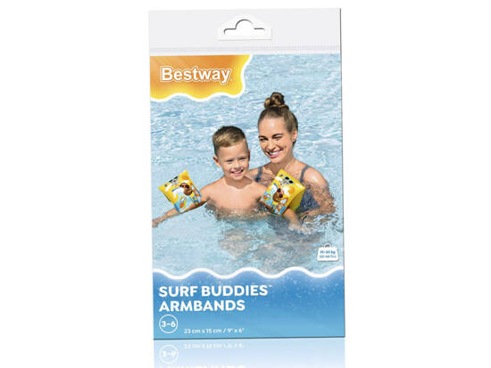 Bestway kolorowe rękawki do pływania 19-30 kg motylki 32042