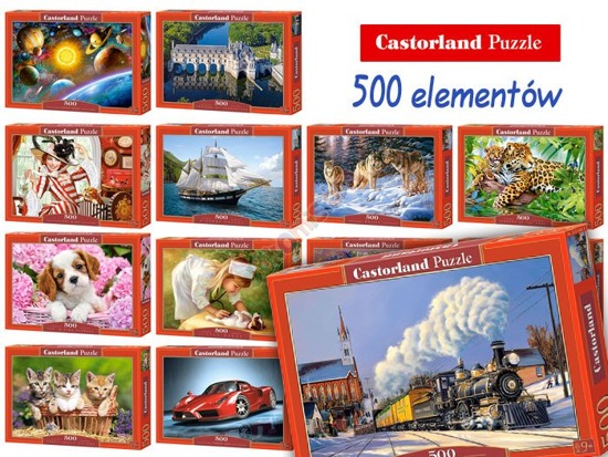 Castorland Piękne Puzzle 500 el duży wybór CA0016