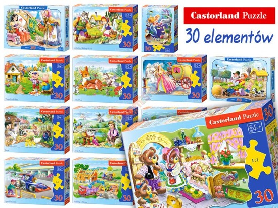 Castorland bajkowe Puzzle CLASSIC 30 elem. CA0005