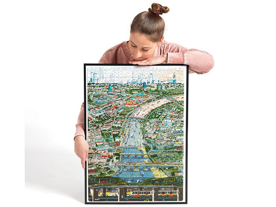 CzuCzu Puzzle Miasto Warszawa 1000 el. ZA4856