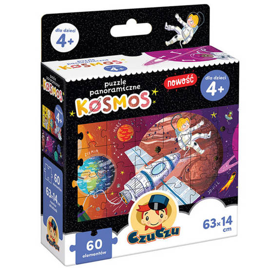 CzuCzu Puzzle panoramiczne Kosmos 60ele ZA4150