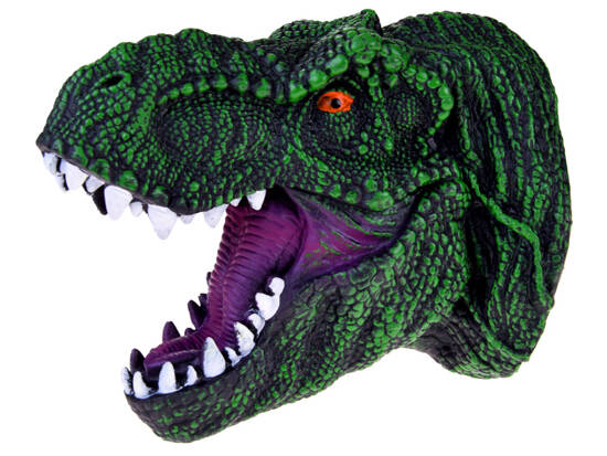 Dinozaur T-REX Rękawica Gumowa Pacynka na rękę Głowa dinozaura ZA4757