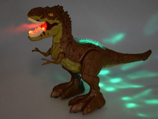Dinozaur sterowany gestem+pilot RC 2w1 zieje ryczy świeci tańczy RC0625 BR