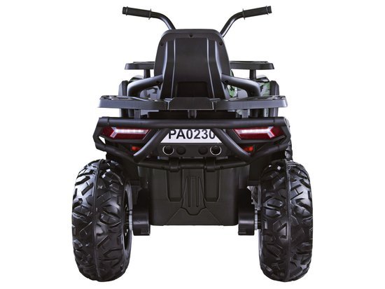 Duży QUAD na akumualtor dla dziecka 4x4 led światła koła EVA MORO PA0230