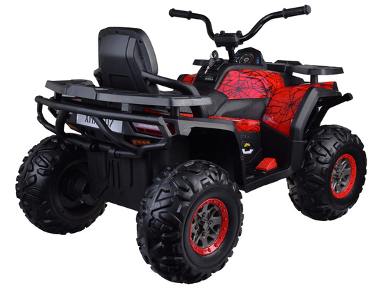 Duży QUAD na akumualtor dla dziecka 4x4 led światła koła EVA PA0230