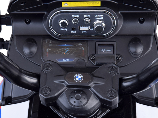 Duży motor elektryczny BMW F850 GS na akumulator dla dzieci PA0324