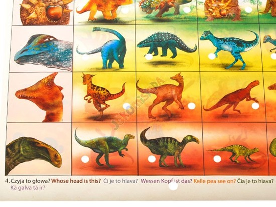 GRA EDUKACYJNA ŚWIAT DINOZAURÓW dinozaury GR0125