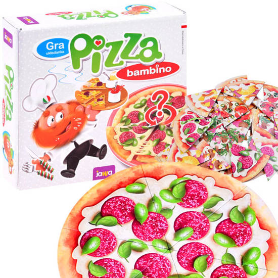 Gra Pizza Bambino Układanka Pamięciowa GR0364