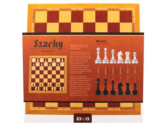 Gra  Szachy Klasyczne figury szachowe Jawa GR0093