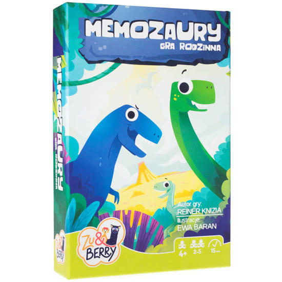 Gra pamięciowa Układanka Memozaury Zu&Berry GR0411