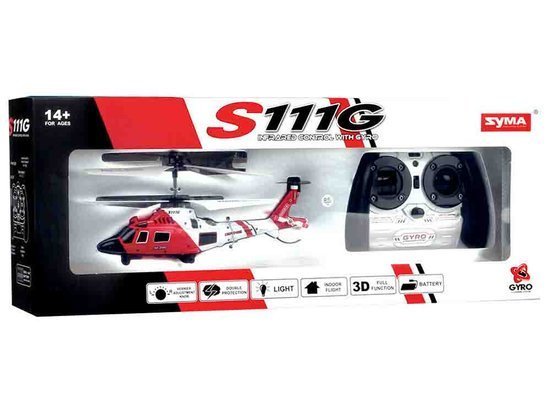 Helikopter Syma S111G Zdalnie sterowany Zabawka na pilota RC0541