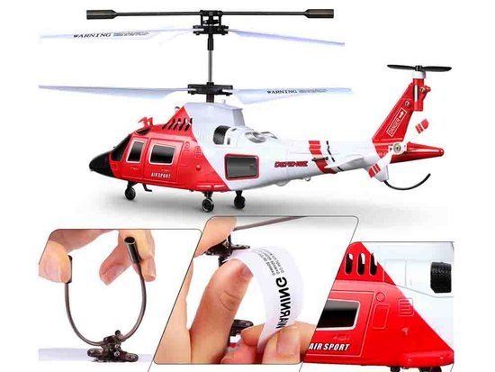 Helikopter Syma S111G Zdalnie sterowany Zabawka na pilota RC0541