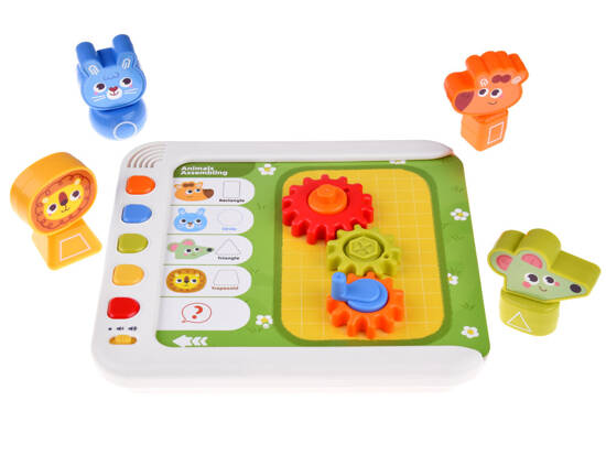 Hola interaktywny Panel nauka emocji liczb figur Montessori ZA4652