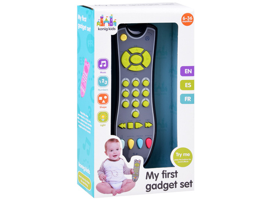 Interaktywny Pilot TV zabawka dla dziecka ZA4433