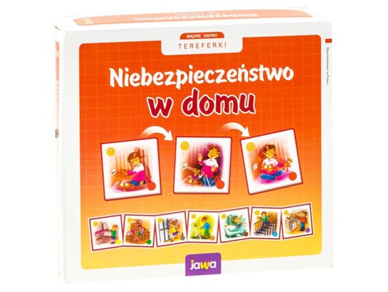 Jawa Gra edukacyjna NIEBEZPIECZEŃSTWO W DOMU układanka GR0305