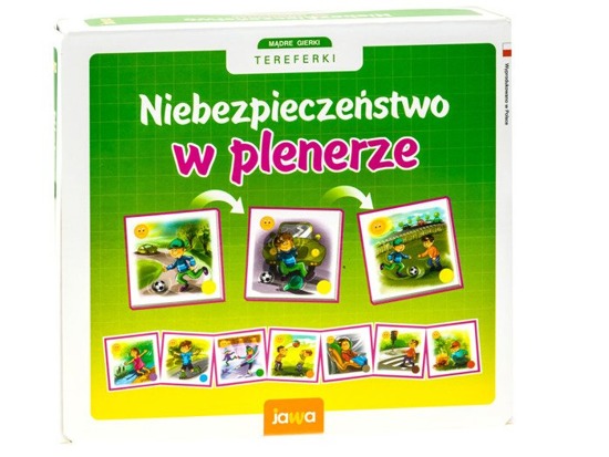 Jawa Gra edukacyjna NIEBEZPIECZEŃSTWO W PLENERZE - układanka GR0306