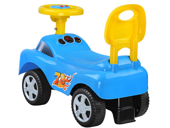 Jeździk dla dziecka autko pchaczyk dźwięk ZA2334