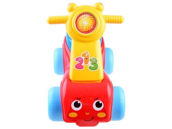 Jeździk skuter dla dziecka pchacz dźwięk ZA3410