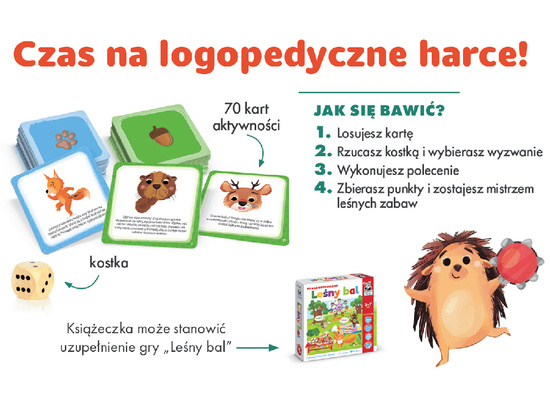 Kapitan Nauka Leśne harce Zabawy logopedyczne i ruchowe KS0884