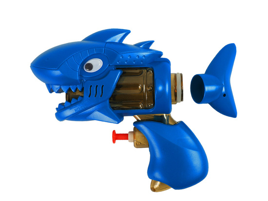 Kieszonkowy pistolet sikawka na wodę dla dzieci Niebieski Rekin ZA4964 