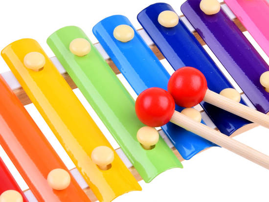 Kolorowe Cymbałki muzyczne zabawka muzyka IN0152