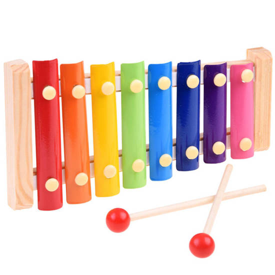 Kolorowe Cymbałki muzyczne zabawka muzyka IN0152