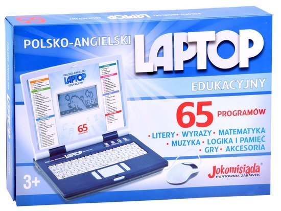 Laptop edukacyjny polsko angielski 65funkcji ZA3321