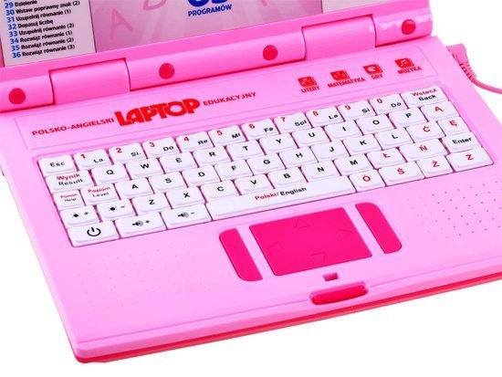 Laptop edukacyjny polsko angielski 65funkcji ZA3321