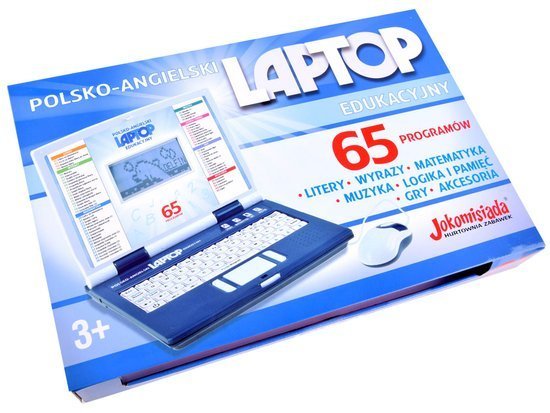 Laptop edukacyjny polsko angielski 65funkcji ZA3321