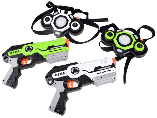 Laserowy paintball pistolety laser tag 2szt ZA3776