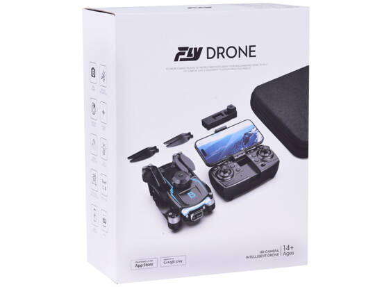 Latający Dron quadcopter Model zdalnie sterowany Składany + Kamera RC0657