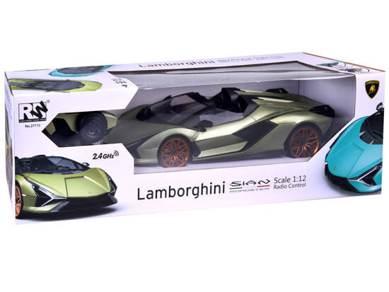 Licencjonowane auto Lamborghini Sián dł 41cm Zdalnie sterowane  RC0659