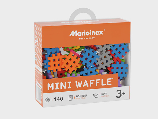 Marioinex klocki mini wafle konstrukcyjne 140ele ZA5491