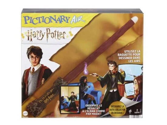 Mattel Gra kalambury  Pictionary Air Harry Potter różdżka aplikacja GR0703